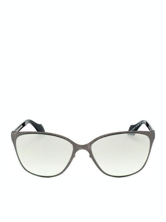 Mila ZB Sunglasses Gray with Metal Frame & Gray Lens Mila ZB Sunglasses Gray with Metal Frame & Gray Lens