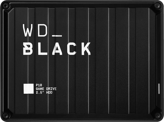 Western Digital Black P10 Game USB 3.2 External 2.5" HDD 4TB Black