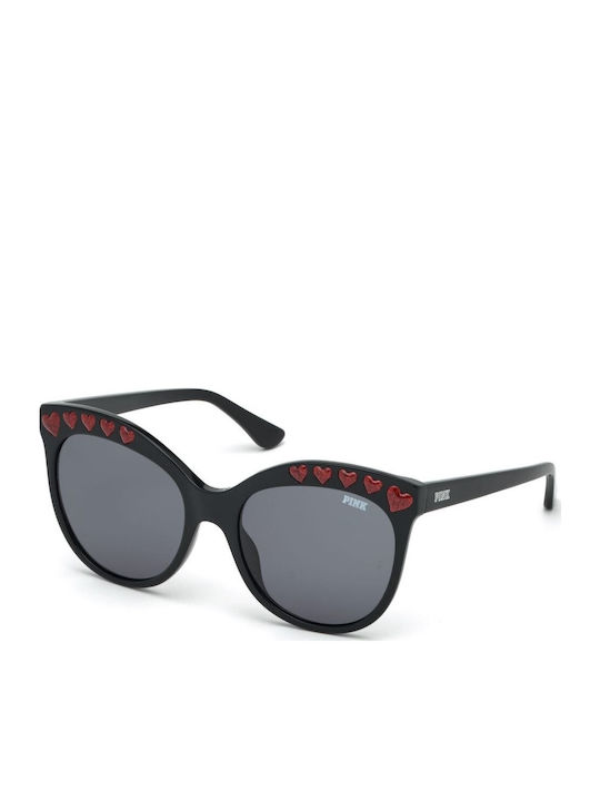 Victoria's Secret Women's Sunglasses with Black Plastic Frame PK0009 01A