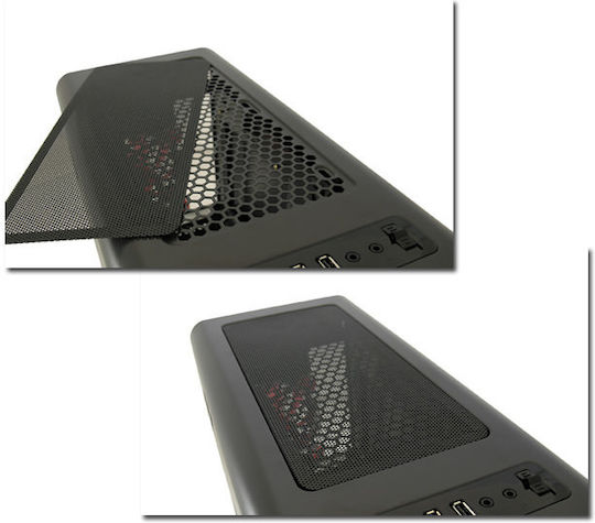 LC-Power Gaming 988 Midi Tower Κουτί Υπολογιστή με Πλαϊνό Παράθυρο Μαύρο