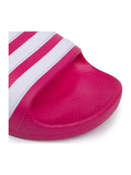 Kinder Badeschlappen Fuchsie Adilette Aquak
