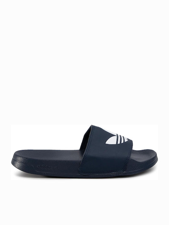 adidas Kids' Slides Navy Blue Adilette Lite J