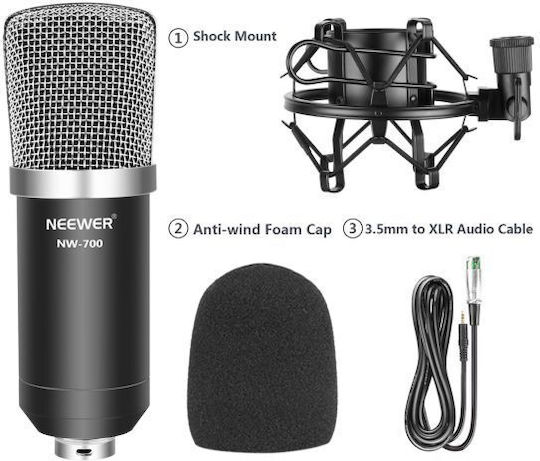 Neewer NW-700 Πυκνωτικό Μικρόφωνο 3.5mm