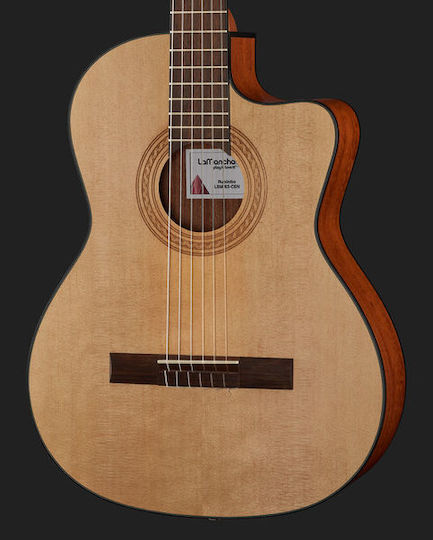 La Mancha Rubinito LSM/63-CEN Electro-Classical Guitar 7/8 Natural Matte