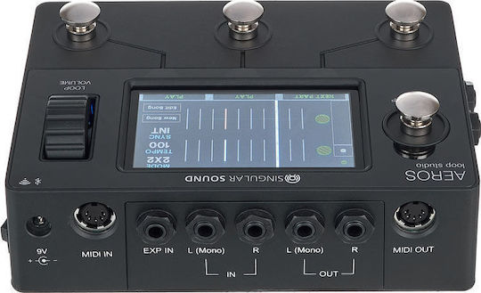 Singular Sound Aeros Loop Studio Πετάλι Effect Looper Ηλεκτρικής Κιθάρας και Ηλεκτρικού Μπάσου