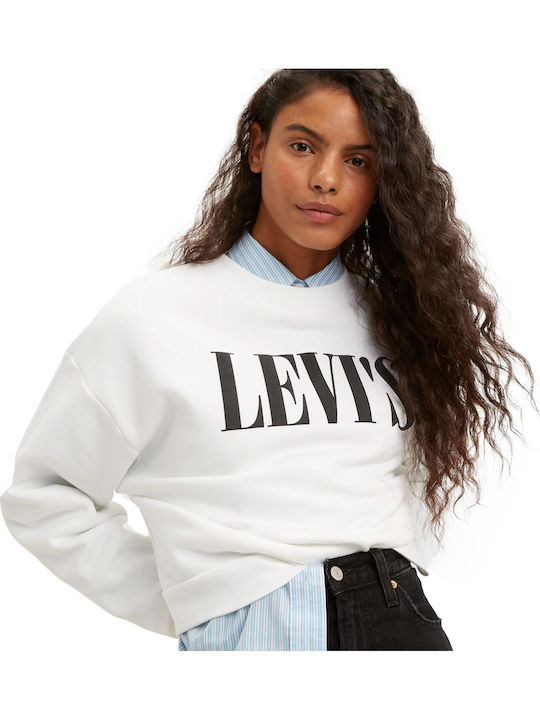 Graphic Diana Long Women's Sweatshirt White