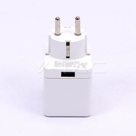 V-TAC Inteligent Un singur soclu cu 1 USB-A