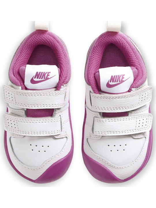 Pico 5 Παιδικά Sneakers με Σκρατς White / Fuchsia