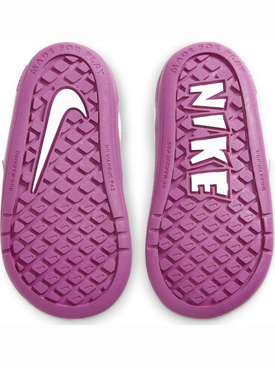 Pico 5 Παιδικά Sneakers με Σκρατς White / Fuchsia
