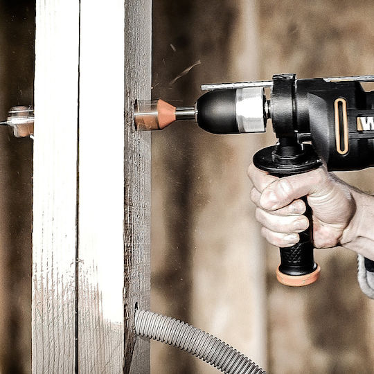 Worx WX317.2 Κρουστικό Δράπανο 600W με Θήκη