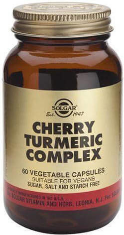 Solgar Cherry Turmeric Complex 60 φυτικές κάψουλες