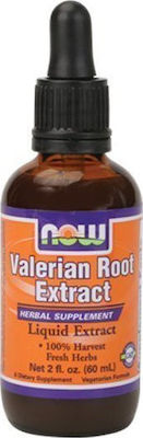 Now Foods Valerian Root Extract Valeriană 60ml