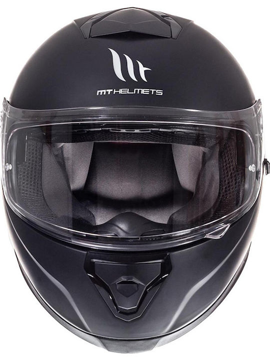 MT Thunder 3 SV Matt Black Κράνος Μηχανής Full Face ECE 22.05 με Sunvisor