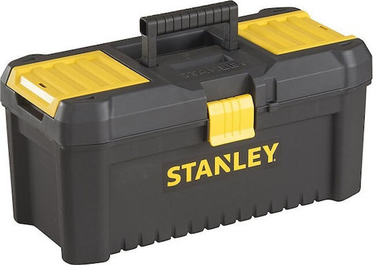 Stanley Essential Εργαλειοθήκη Χειρός Πλαστική με Ταμπακιέρα Π32xB18.8xΥ13.2cm