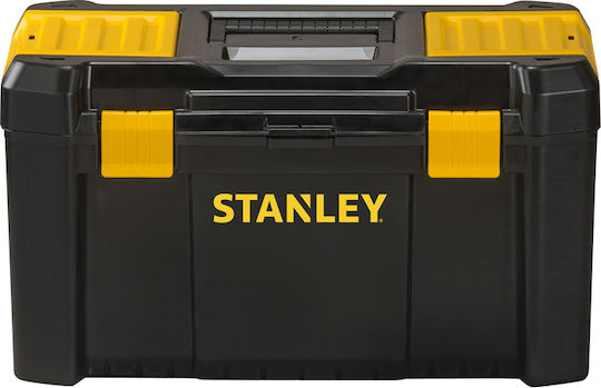 Stanley Essential Εργαλειοθήκη Χειρός Πλαστική με Ταμπακιέρα Π32xB18.8xΥ13.2cm