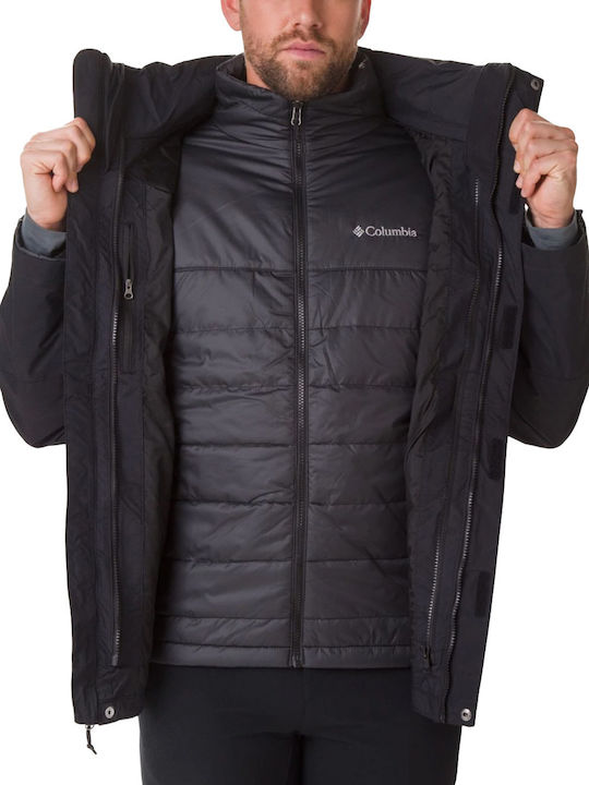 Element Blocker II 3 in 1 Winter Jacke Wasserdicht und Winddicht Schwarz
