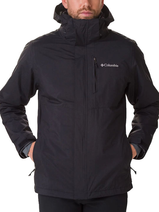 Element Blocker II 3 in 1 Winter Jacke Wasserdicht und Winddicht Schwarz