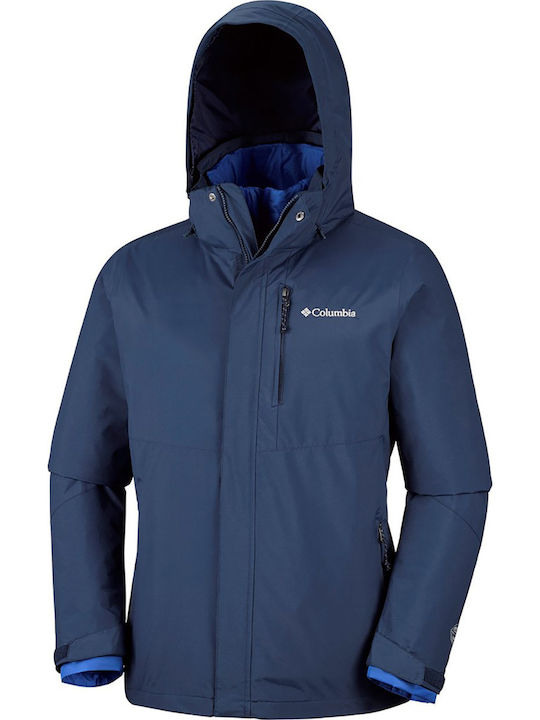 Element Blocker II 3 in 1 Winter Jacke Wasserdicht und Winddicht Blau
