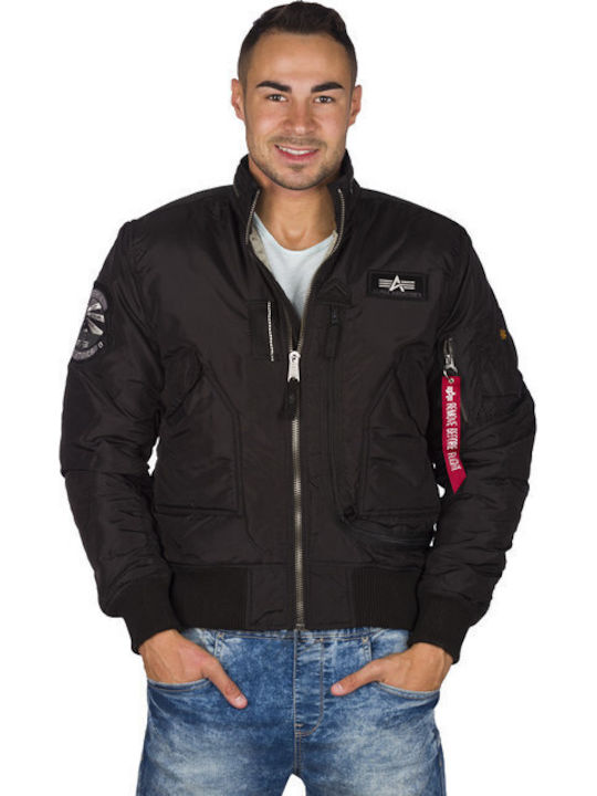 Engine Winter Jacket Bomber Black