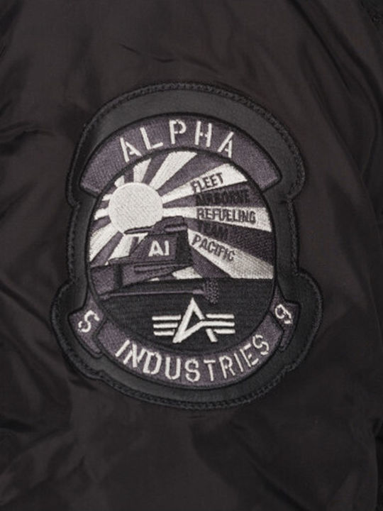 Engine Winter Jacket Bomber Black