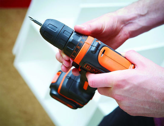 Black & Decker BDCDD12 Акумулаторен винтоверт 10.8V 1x1.5Ah