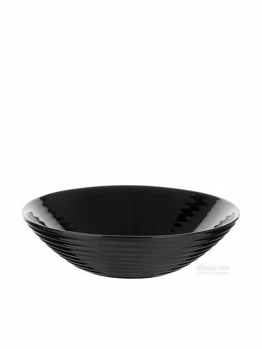 Luminarc Harena Cereal Serving Bowl Round made of Porcelain Black with Diameter 16cm