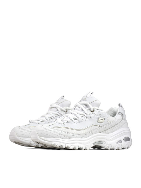 D'Lites Fresh Start Damen Anatomisch Chunky Sneakers Weiß