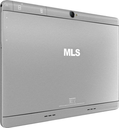MLS Alu Plus 4G 4G 10.1" Tablet (2GB/16GB) Ασημί