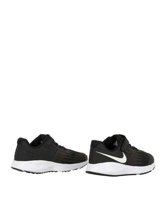 Star Runner Runner PSV Kids Sports Shoes Running with Hoop & Loop Closure Black