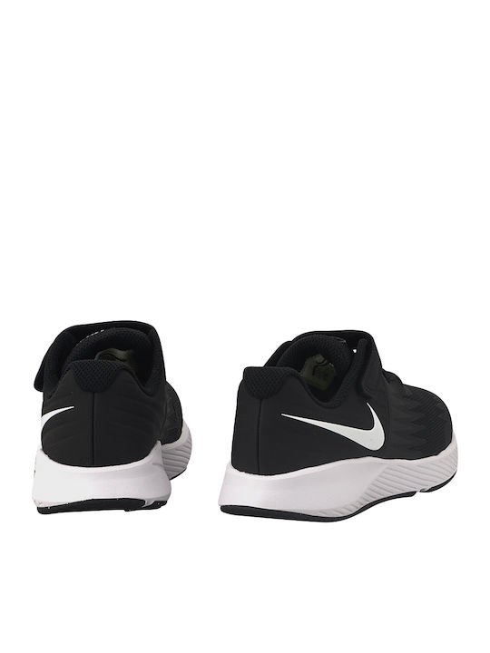 Star Runner Runner PSV Kids Sports Shoes Running with Hoop & Loop Closure Black