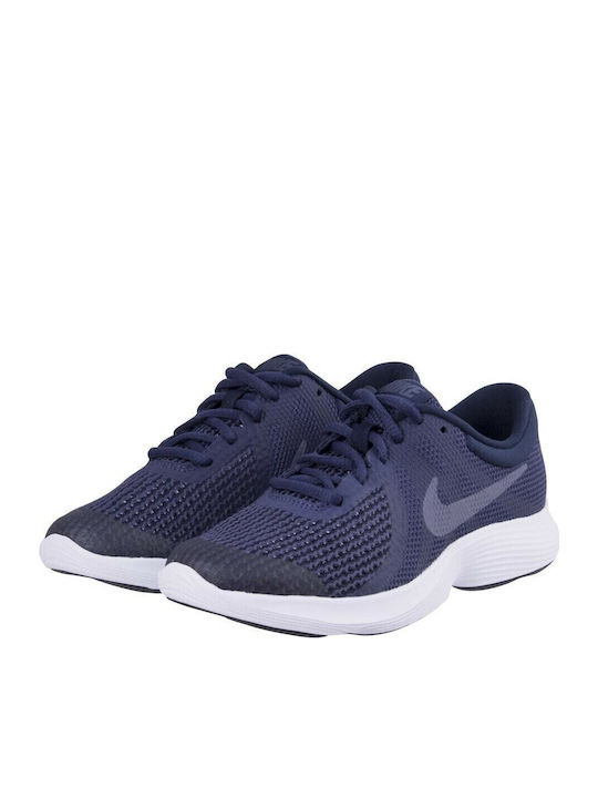 Revolution Revolution 4 Kids Sports Shoes Running with Hoop & Loop Closure Neutral Indigo / Light Carbon