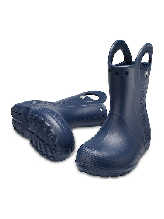 Kids Wellies Handle It Rain Boot Navy Blue
