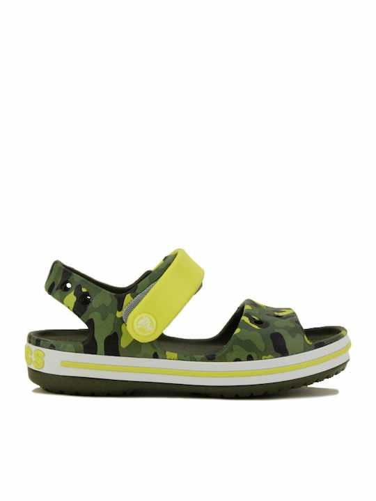 Seasonal Graphic Children's Anatomical Beach Shoes Khaki