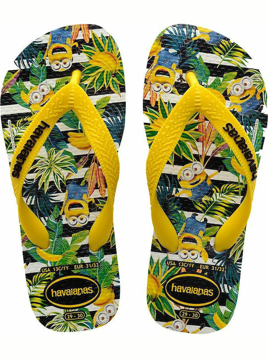 Kids' Flip Flops Minions Yellow Minions
