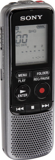 Sony Voice Recorder ICD-PX240 ICDPX240.CE7 με Eσωτερική Μνήμη 4GB