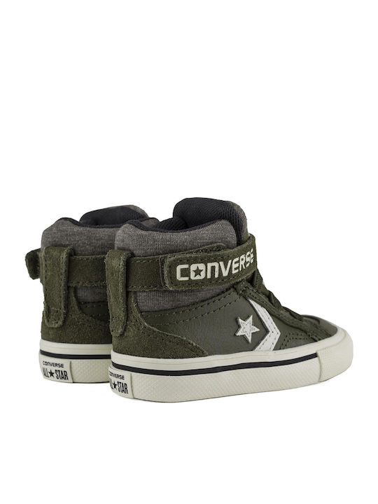 Chuck Taylor All Star Pro Blaze Strap Детски Маратонки High с Велкро Зелени