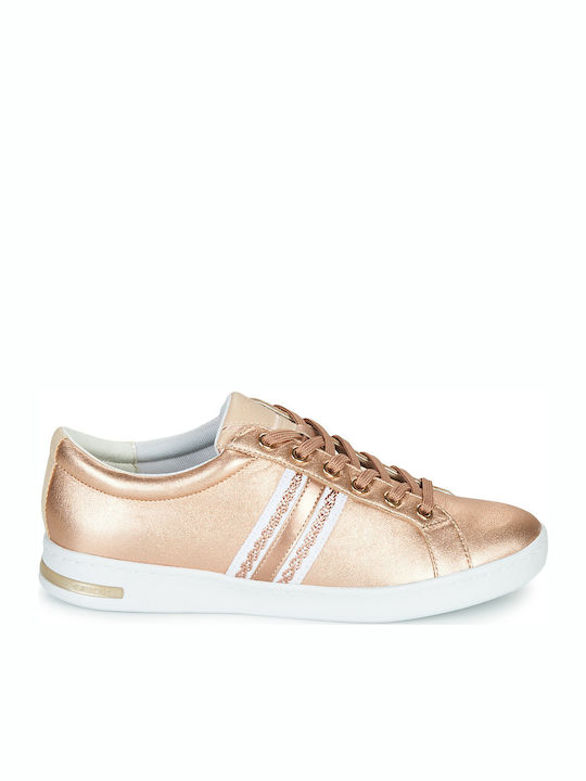 Geox D Jaysen Anatomical Sneakers Rose Gold