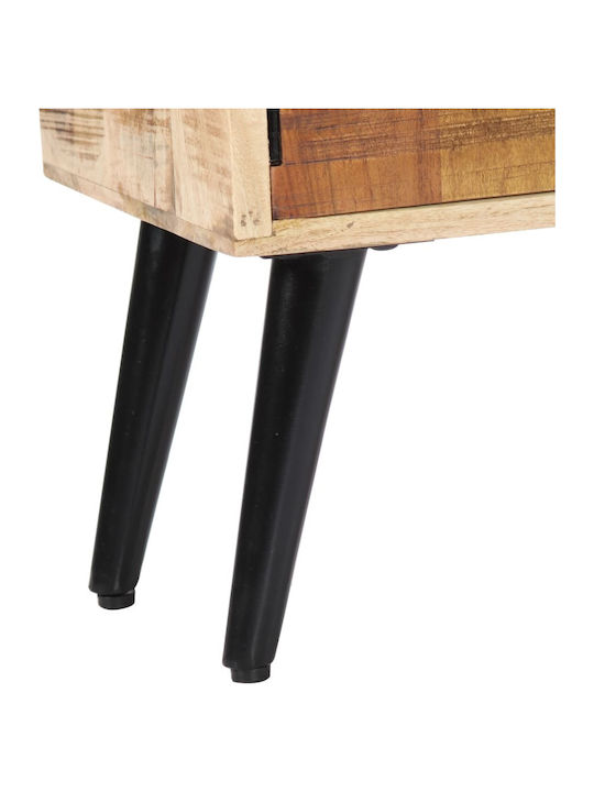 Chest of Drawers of Solid Wood with 6 Drawers Multicolour 70x30x78cm