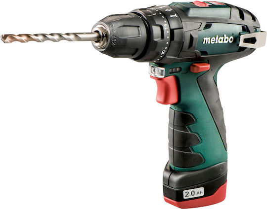 Metabo PowerMaxx SB Basic Set Percussive Drill Driver Battery 10.8V 2x2Ah