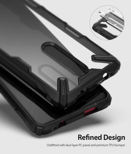 Ringke Fusion X Back Cover Plastic 2mm Black Xiaomi Mi 9T / 9T Pro