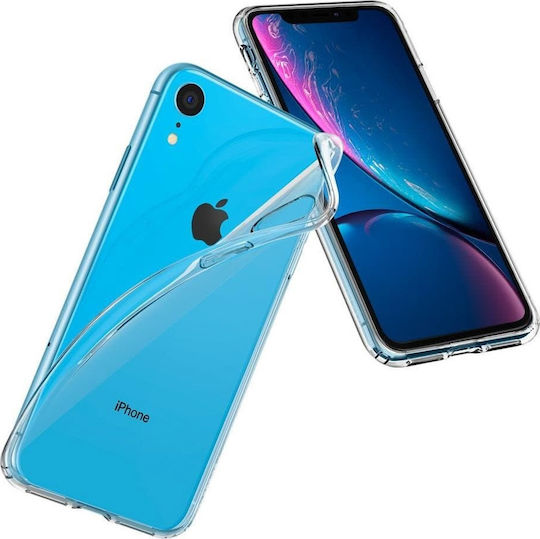 Spigen Liquid Crystal Back Cover Σιλικόνης Διάφανο (iPhone XR)