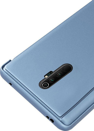 Hurtel Clear View Book Πλαστικό Γαλάζιο (Redmi Note 8 Pro)