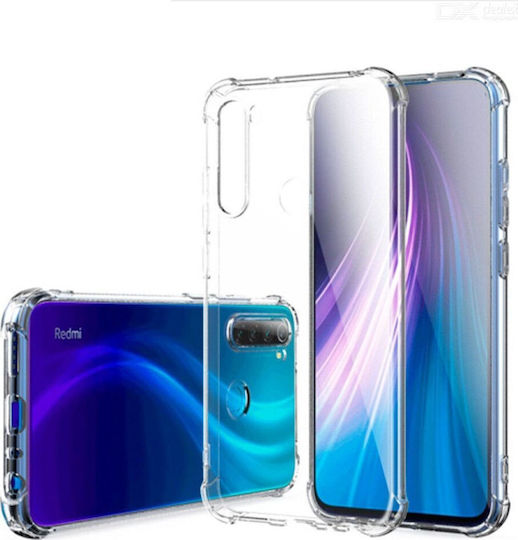 Back Cover Silicone 1mm Transparent (Redmi Note 8) 34.622.2919