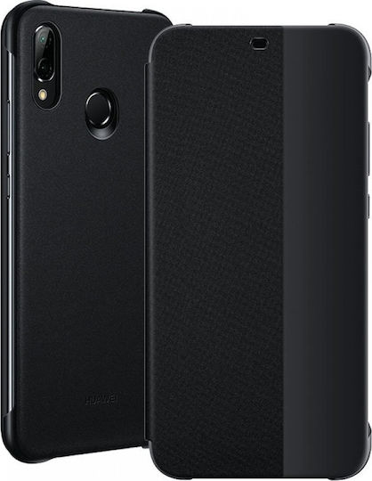 Huawei Smart View Book Δερματίνης Μαύρο (Huawei P20 Lite)