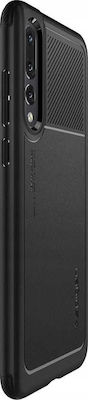 Spigen Marked Armor Plastic Back Cover Durable Black (Huawei P20 Pro)