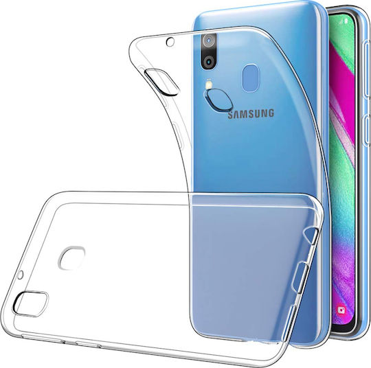 Umschlag Rückseite Silikon 1.8mm Transparent (Galaxy A40)