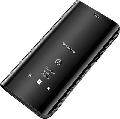 Hurtel Clear View Buchen Sie Kunststoff Schwarz (Huawei Y7 2019 / Y7 Prime 2019)