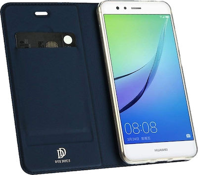 Dux Ducis Skin Pro Series Synthetic Leather Book Blue (Redmi Note 5)
