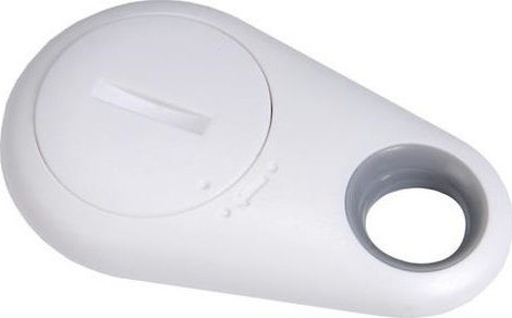 Anti-Lost/Anti-Theft Wireless Bluetooth 4.0 Device Tracker Apple Find My & Google Find Hub Λευκό