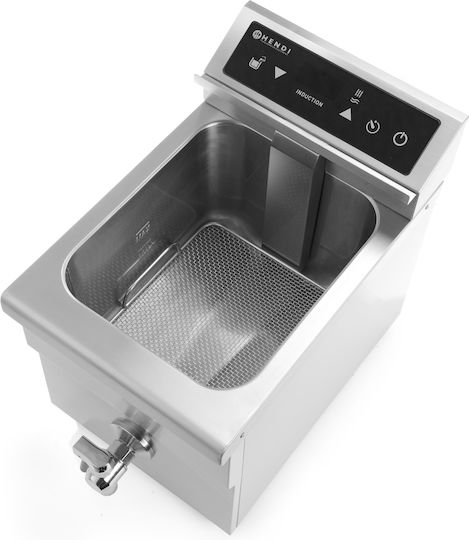 Hendi Electric Fryer 3.5kW Capacity 8lt 29x48.5x40.6cm